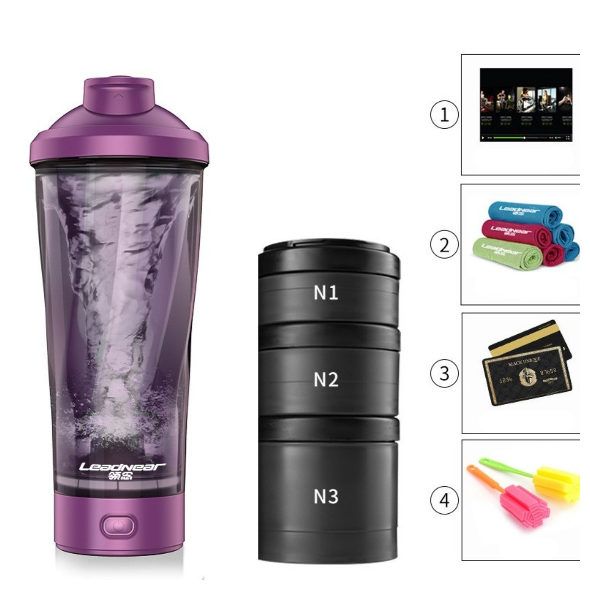 SelfUp Daily Pro Shaker Bottle