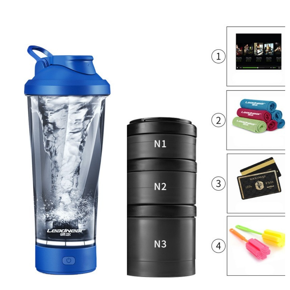 SelfUp Daily Pro Shaker Bottle