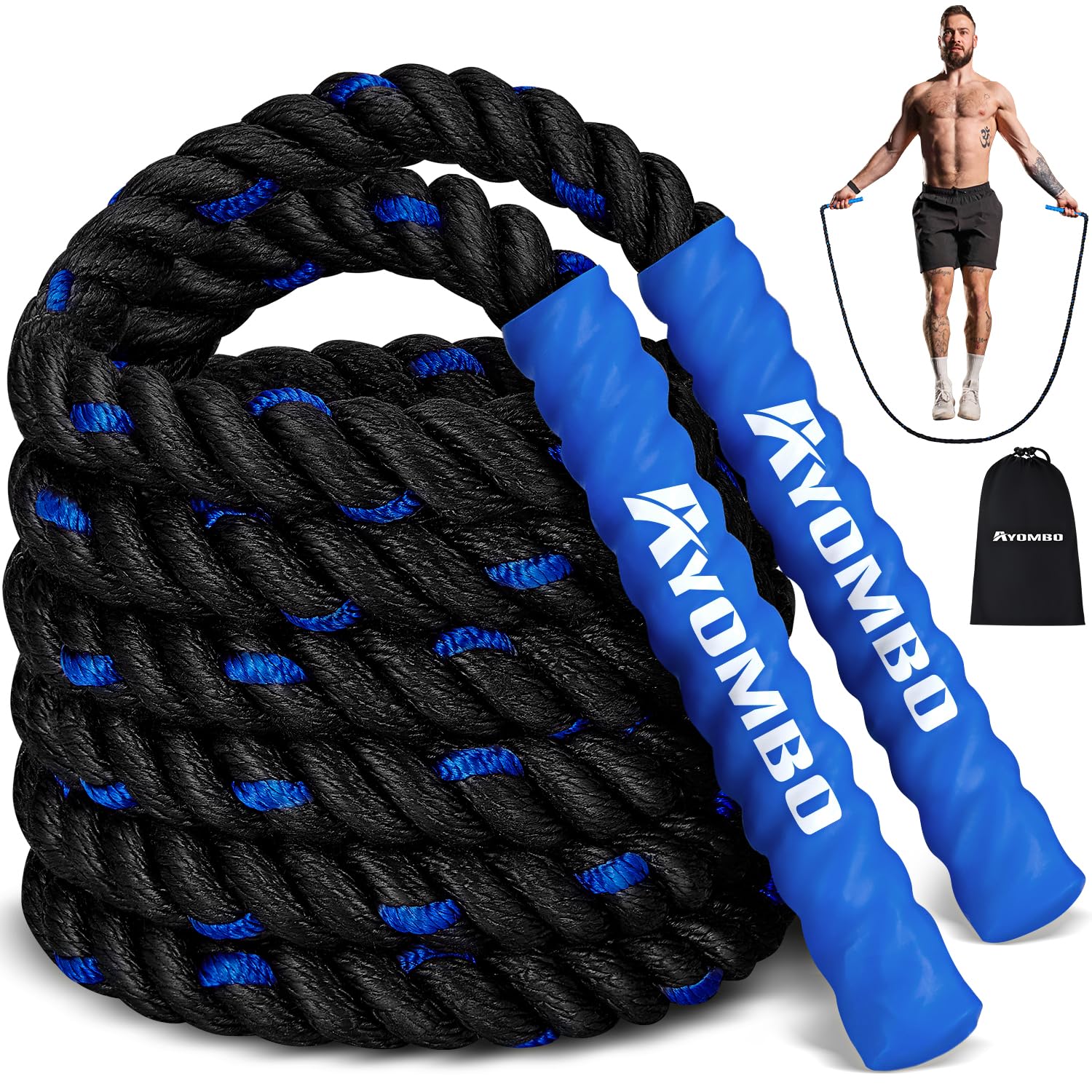 Heavy Weighted Jump Rope 1.5lb
