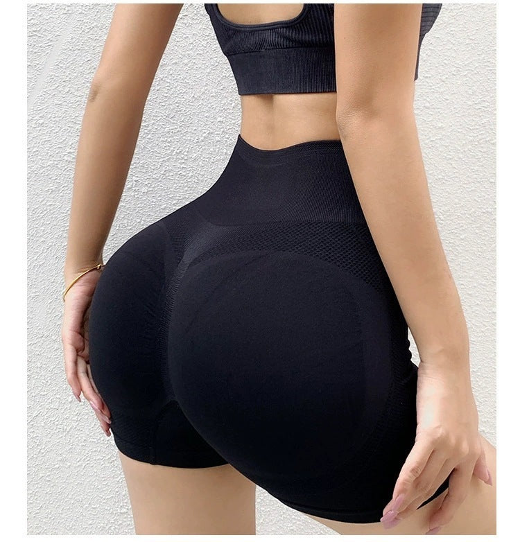 High Waist Seamless Shorts
