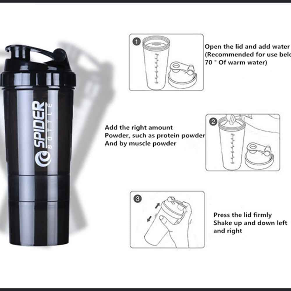 3-Tier Fitness Shaker