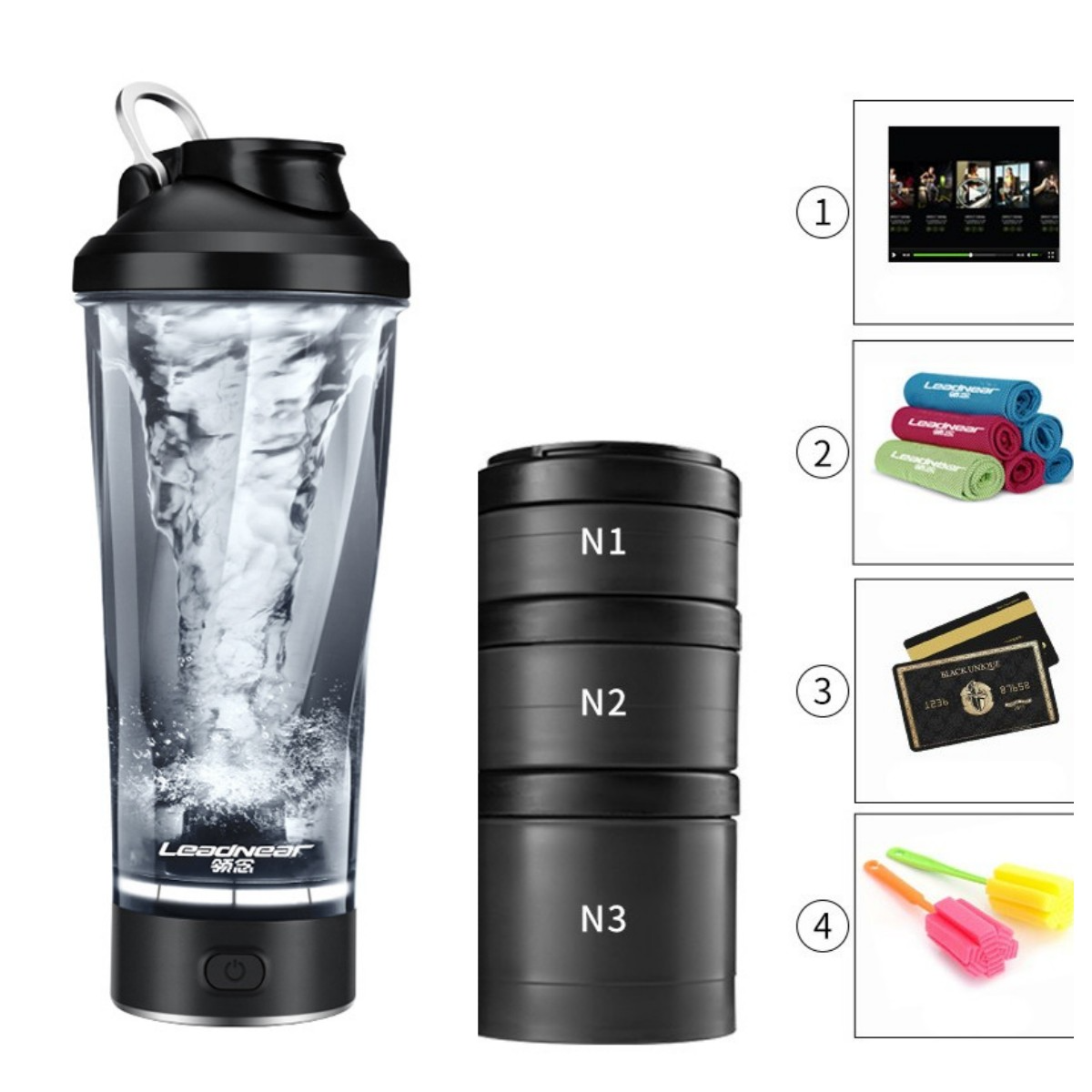 SelfUp Daily Pro Shaker Bottle